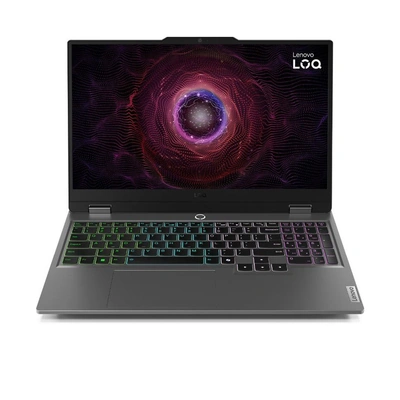 لينوفو LOQ 15ARP9 لاب توب - معالج AMD Ryzen 7-7435HS - رامات 24 جيجا بايت ويندوز 11 - رمادي