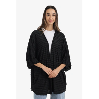 كيمونو شاطئ مكشكش حريمي بوليستر من كارينا 58776