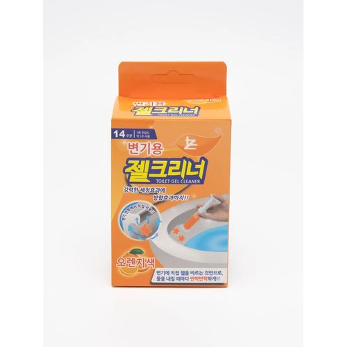 جل معطر ومنظف للمرحاض برائحة البرتقال - ختم الأزهار