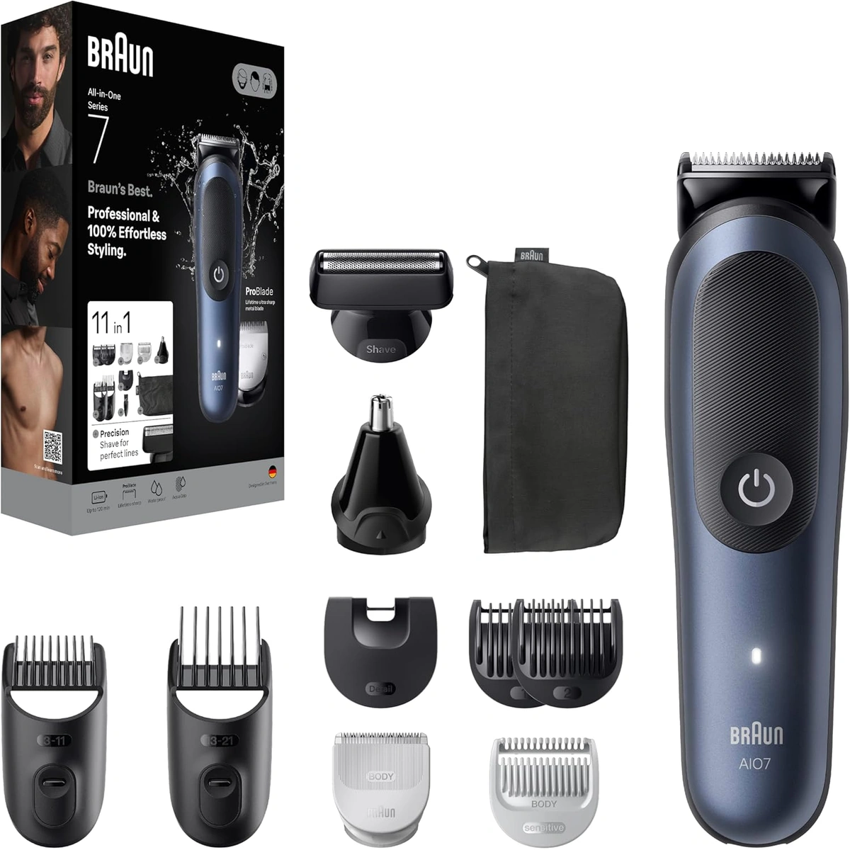 Braun All-in-One Trimmer ProBlade AIO7540 11-in-1