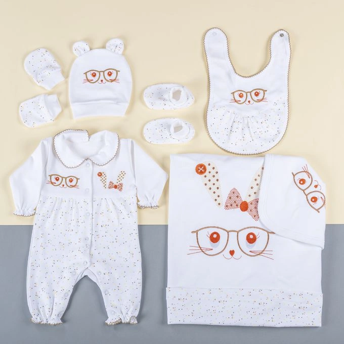 طقم سبوع للأطفال حديث الولادة