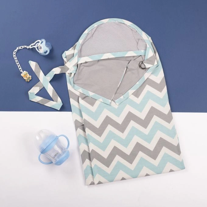 غطاء ساتر الرضاعة طبقتين قطن