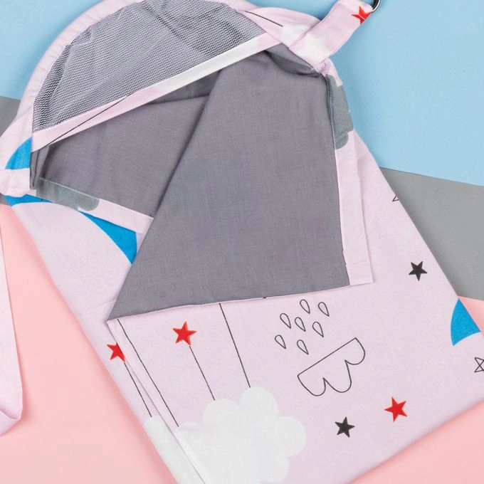 غطاء ساتر الرضاعة - طبقتين