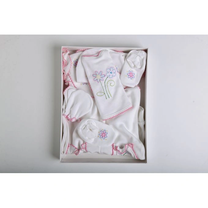 طقم السبوع للبنات قطن 100 % حديث الولادة