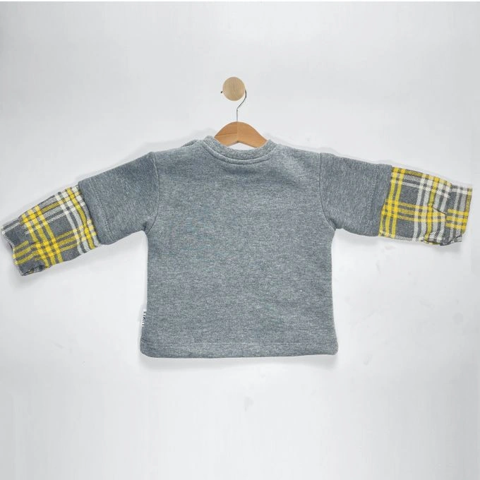 سويت شيرت ميلتون للأطفال شتوي - رمادي