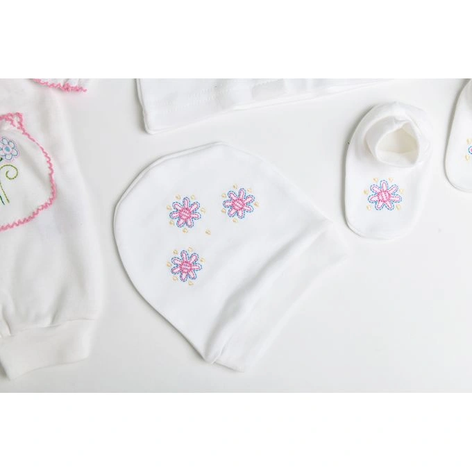 طقم السبوع للبنات قطن 100 % حديث الولادة