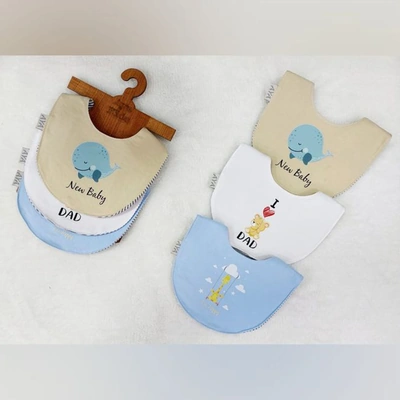 6161 بافتة قطن للأطفال - New Baby - 3 قطع