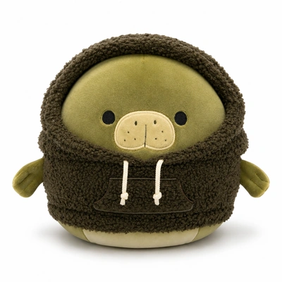Squishmallows دمية سكويشمالوز محشوة  - بني - 21×9×19 سم