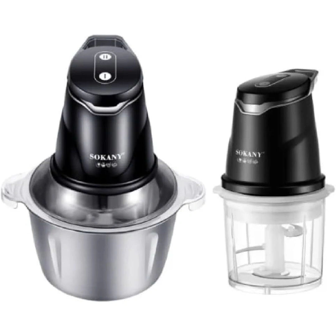 كبة و مفرمة 2*1 - 400 وات - أسود - sk-06028