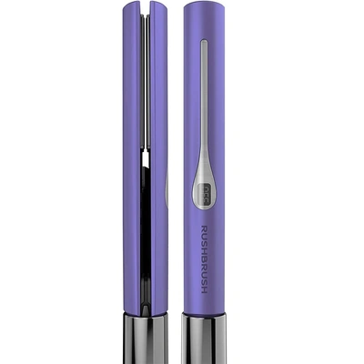 X2 Infra مكواة راش براش لفرد الشعر - بنفسجي