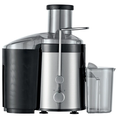 JEM01.000BK عصارة فواكة وخضروات - 300 وات - 1.2 لتر - أسود/ فضي