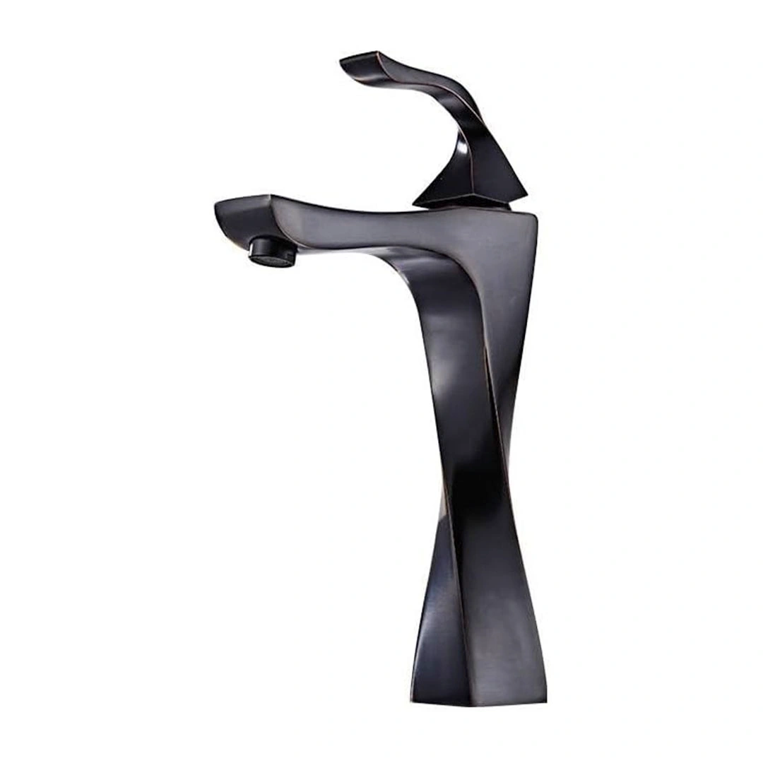 خلاط حوض حمام مودرن مقاوم للصدأ - اسود