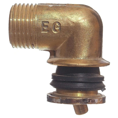 كوع شطاف داخلي نحاس - ذهبي