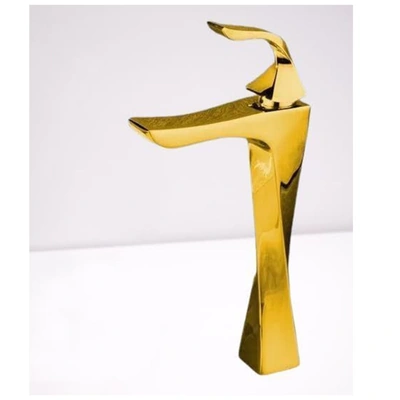 خلاط حمام ستانلس ستيل - ذهبي