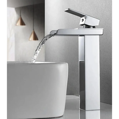 خلاط حمام ستانلس ستيل - فضي