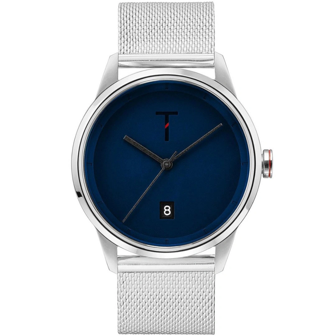 TLAB012 ساعة كلاسيك رجالي مقاومة للماء - فضي