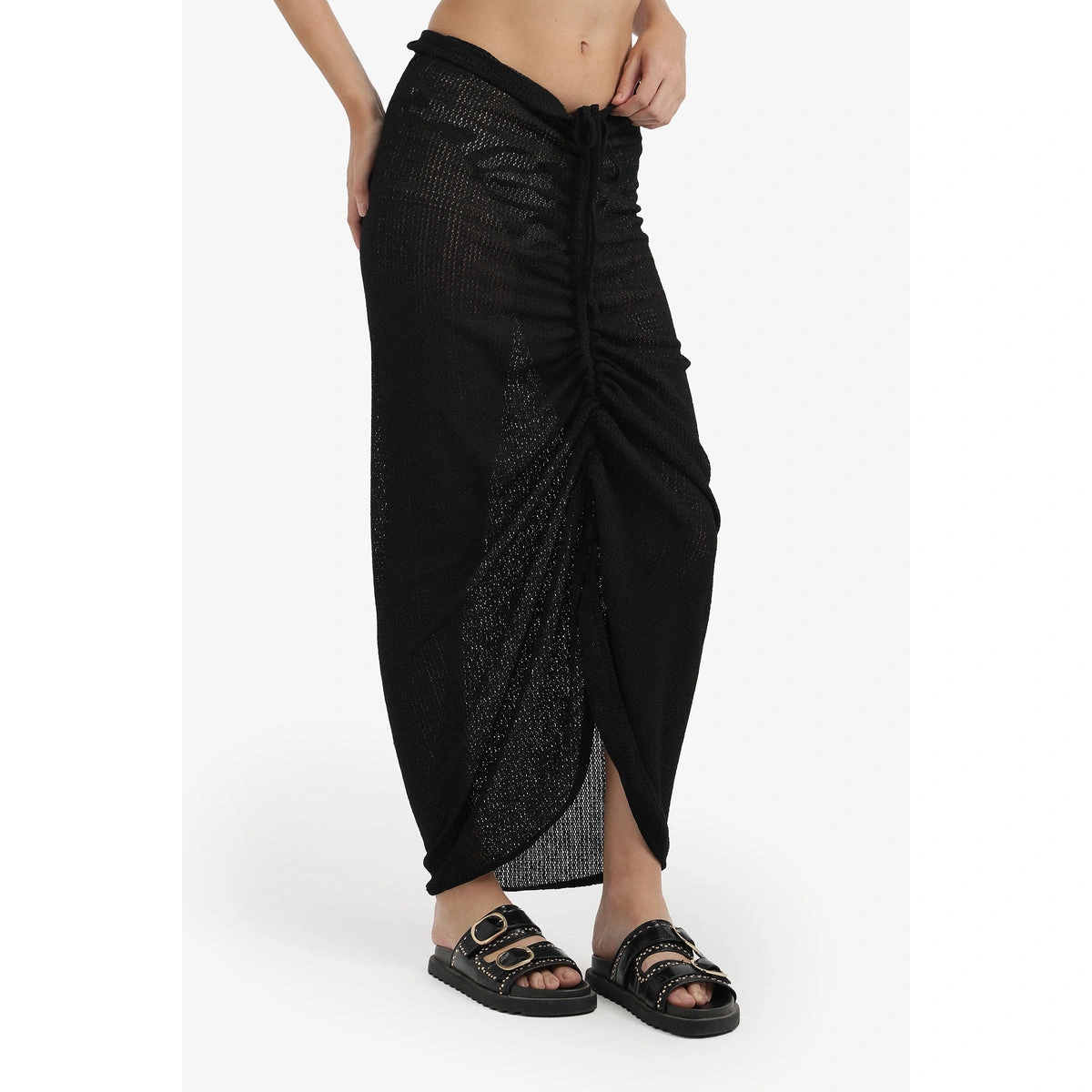 تنورة شاطئ ماكسي بكسرات من كارينا 58747