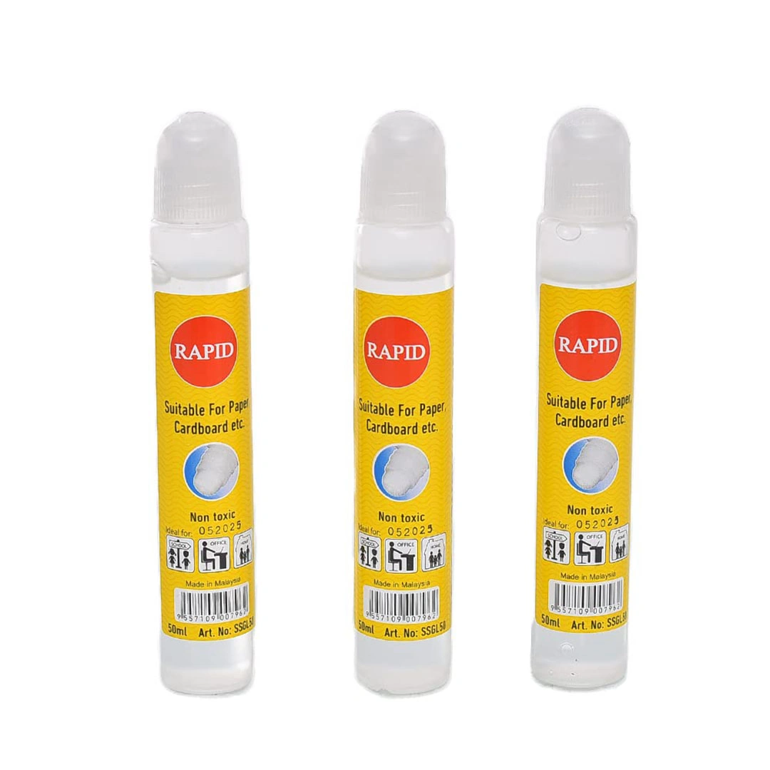 صمغ سائل شفاف - 50 مل - 3 قطع
