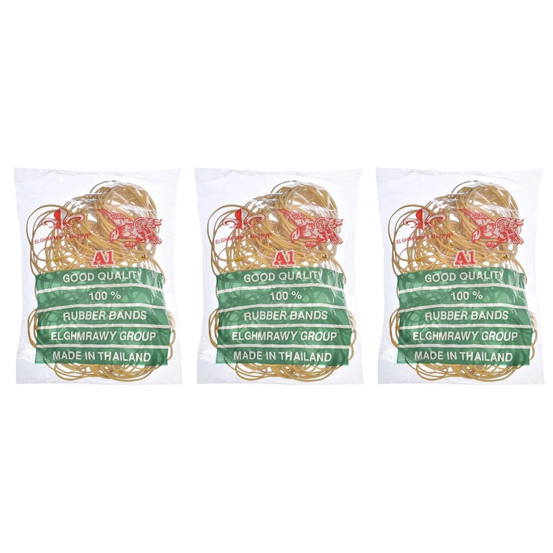 أستيك مطاطي - 3 قطع