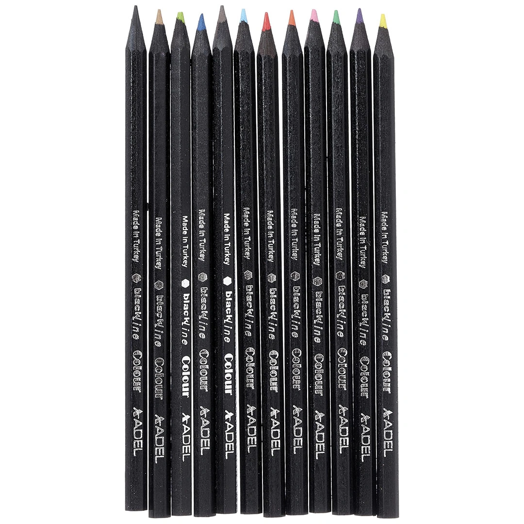 ألوان خشب - 12 قطعة