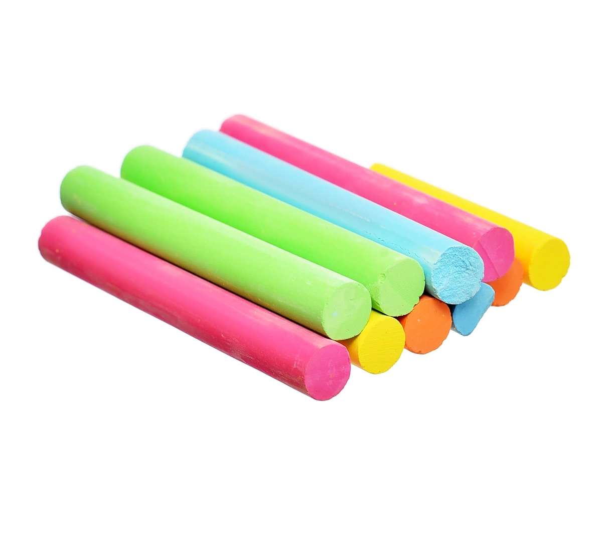 مجموعة طباشير ملونة - عبوتين