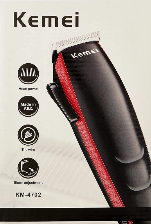 KM-4702 ماكينة حلاقة الشعر الكهربائية