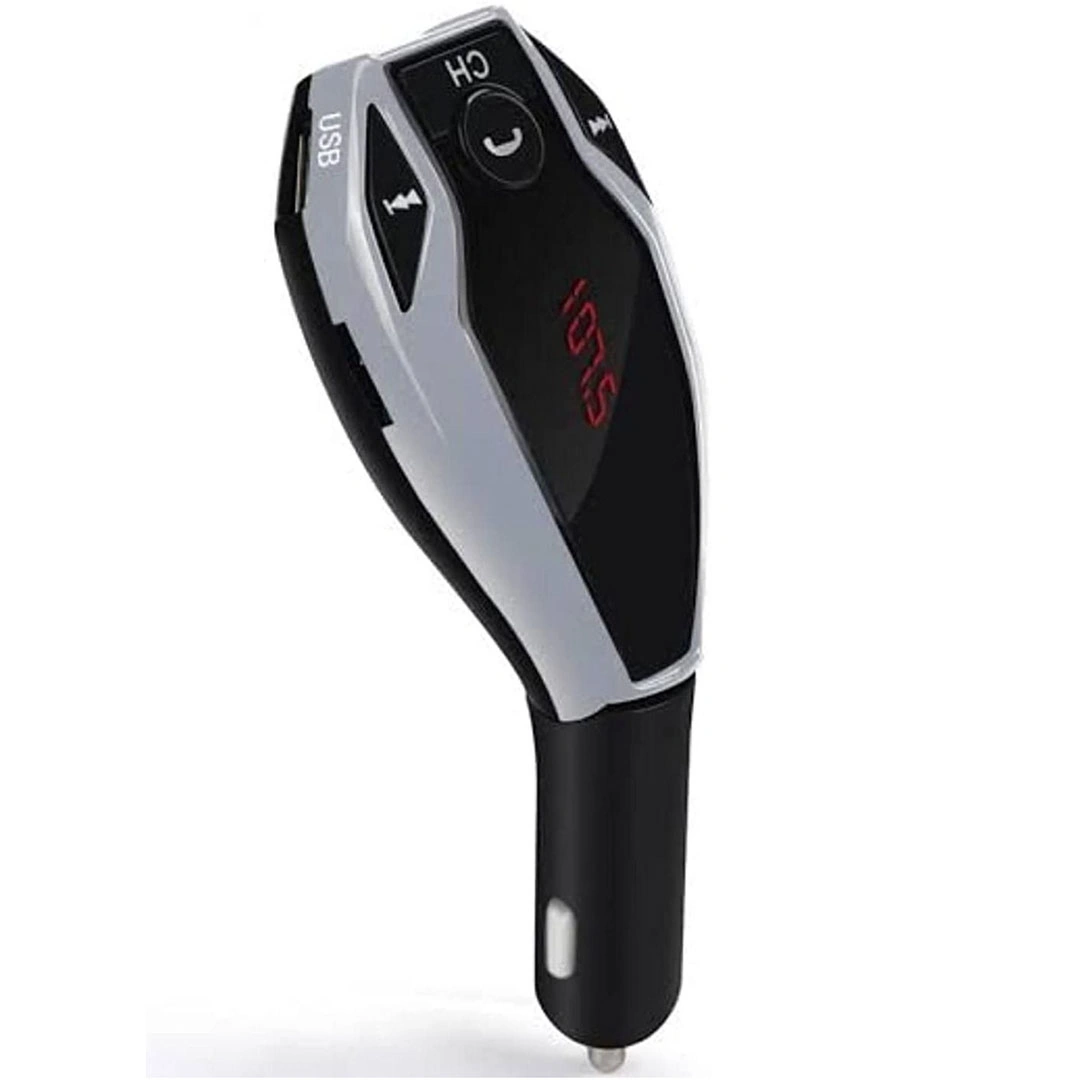 مشغل MP3 بالبلوتوث - منفذ شحن USB - فتحة بطاقة TF - أسود