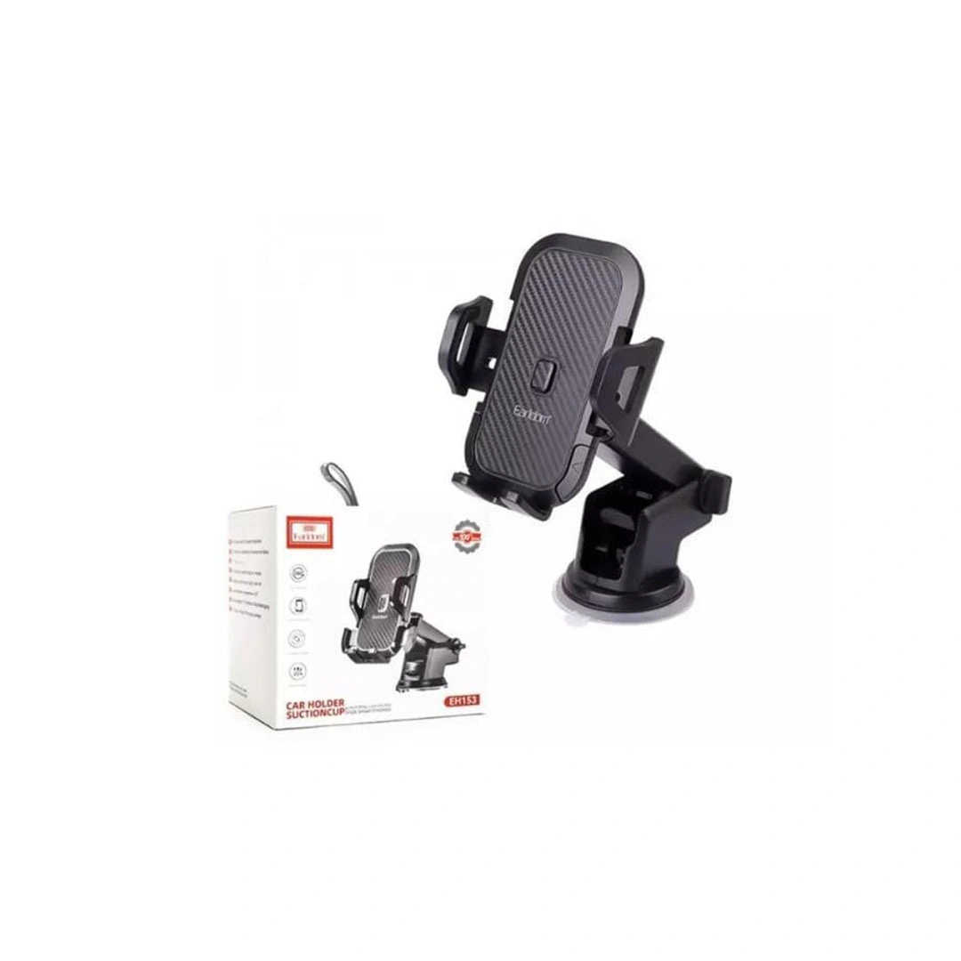 حامل موبايل للسيارة بزاوية 360 درجة - أسود