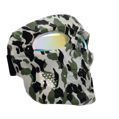 نظارات قيادة للدراجات النارية - قناع قابل للإزالة - متعدد الألوان - بلاستيك