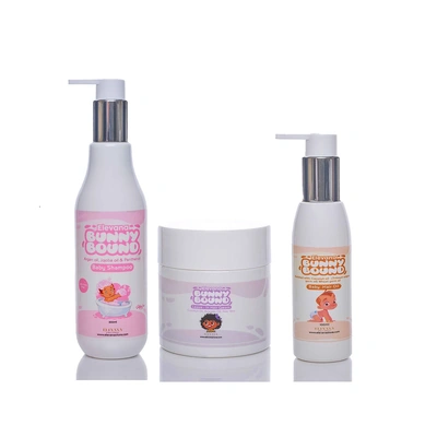 إليفانا مجموعة الشعر الكيرلي - 3 قطع