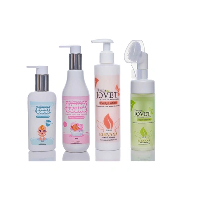 إليفانا مجموعة العناية بالأم والطفل - 4 قطع