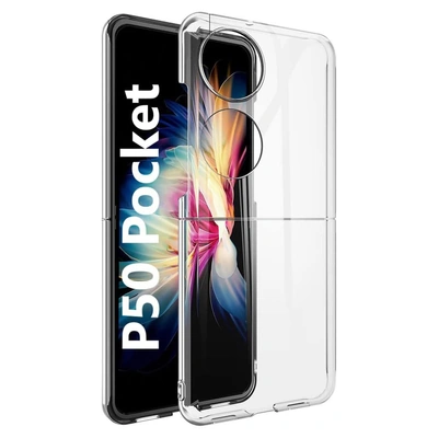 جراب حماية لهاتف هواوي P50 - شفاف