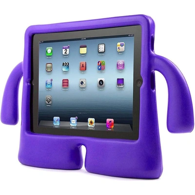 حافظة حماية بتصميم كرتوني لايباد 2/3/4 - بنفسجي