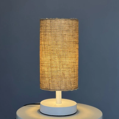 أباجورة للمكتب مودرن - أبيض/بيج - YLN-17