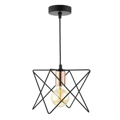 مصباح سقف أستايل مودرن - أسود