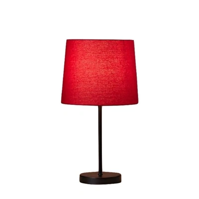 أباجورة مكتب مودرن - أسود/أحمر - YL203-3A