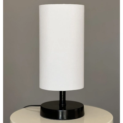 أباجورة للمكتب مودرن - أسود/أبيض - YLN-13