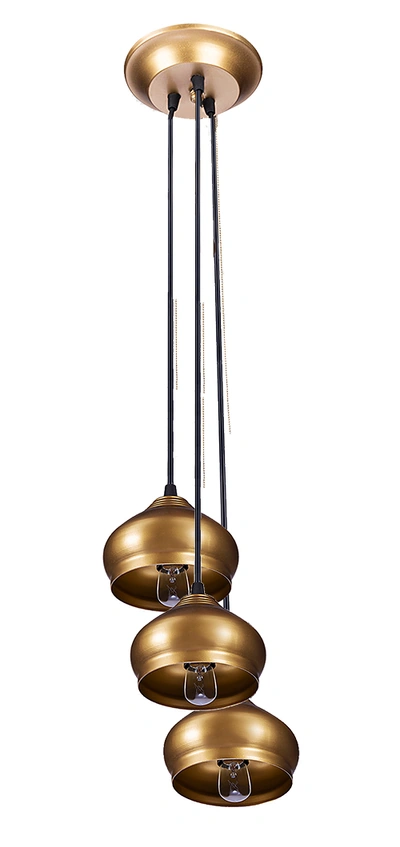 نجفة مولاي ثلاثية - ذهبي