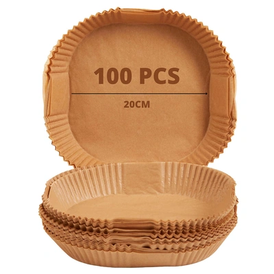 ورق للقلاية الهوائية - 20*20 - 100 قطعة