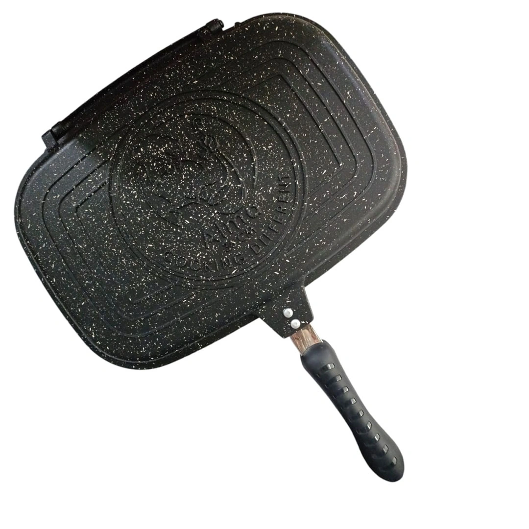 جريل دوبل جرانيت مقاس 36 سم - جراي