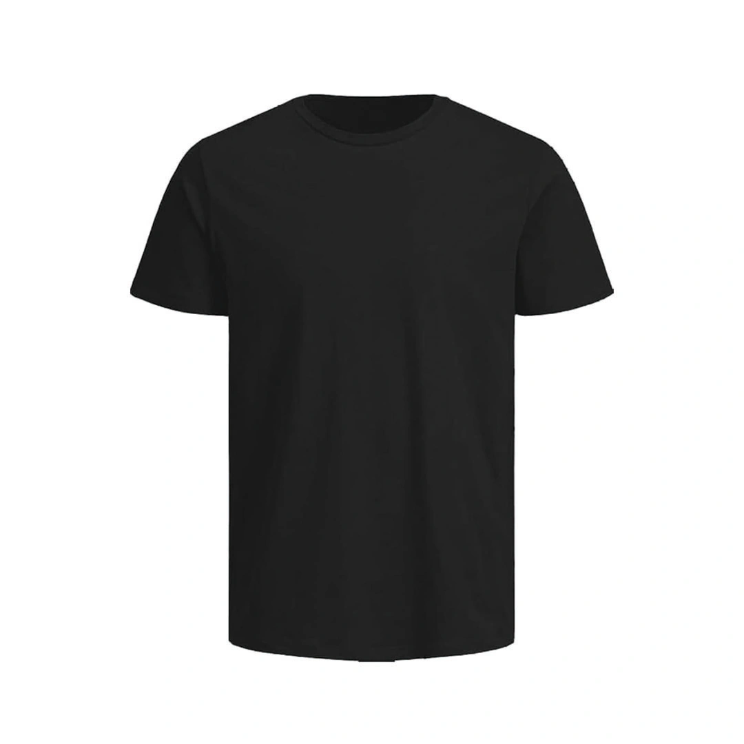 تيشرت بيزك رجالي - أسود