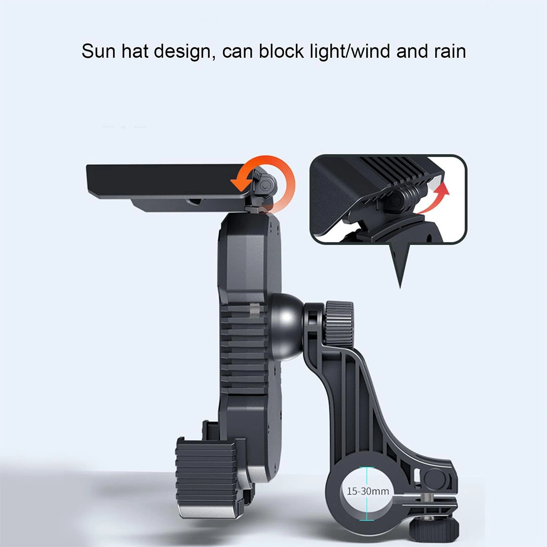 حامل موبايل للدراجات الناريه - أسود