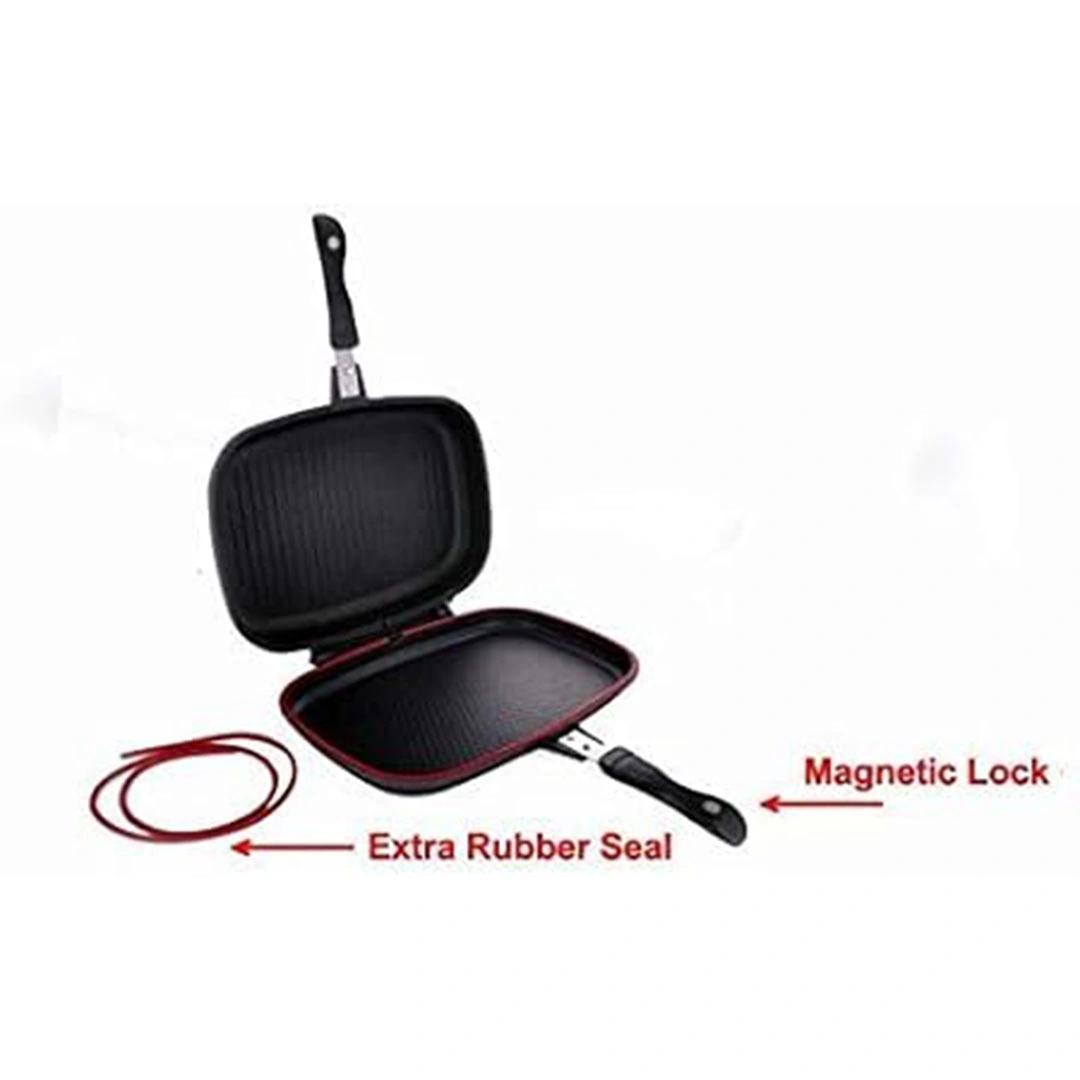 جريل دوبل جرانيت مقاس 36 سم - جراي