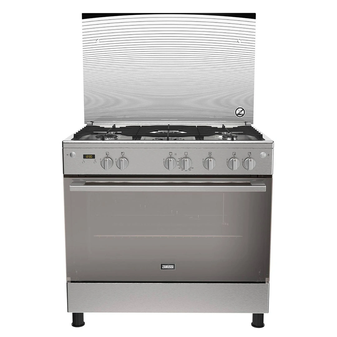 بوتاجاز غاز زانوسي - ٥ شعلات - ستانليس ستيل- ZCG94396XB