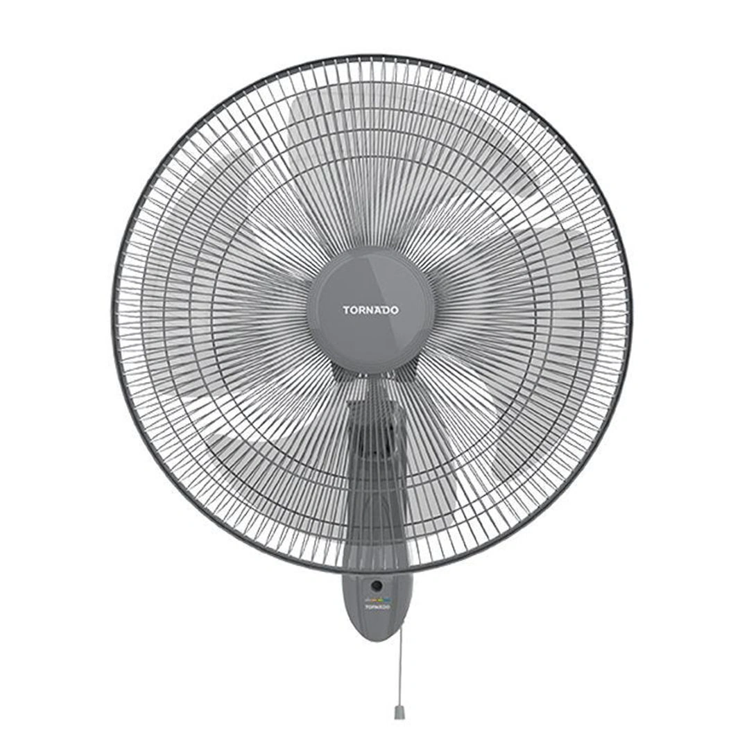 مروحة حائط تورنيدو - 16 بوصة - 4 ريشة - 3 سرعات - TWF-16G - رمادى
