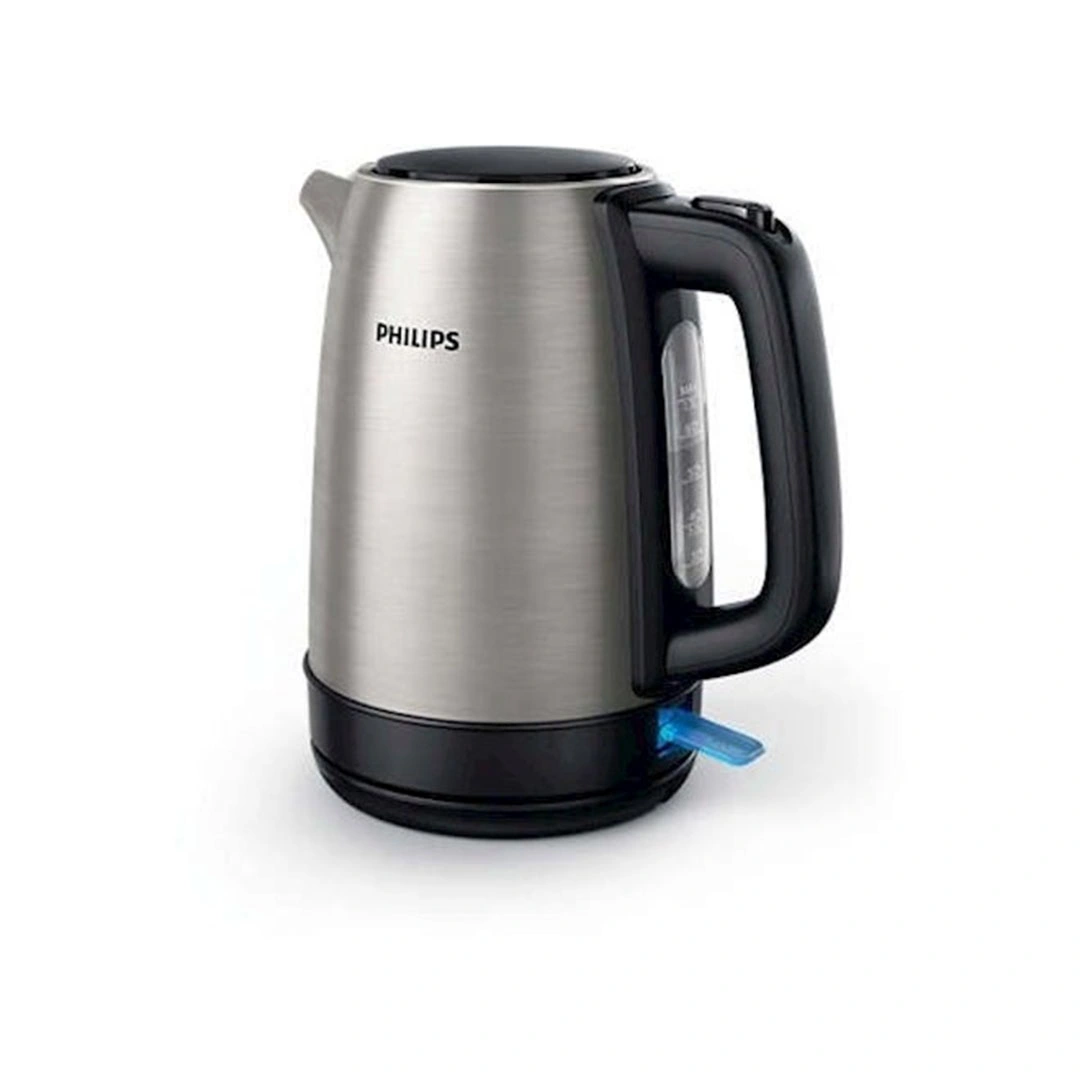 غلاية كهربائية فيليبس - 1.7 لتر - 2200 وات - فضي - HD9350/90