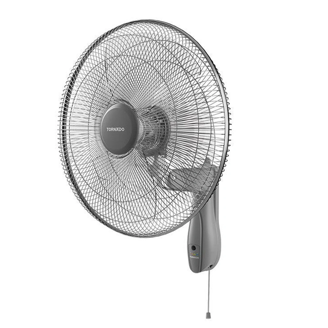 مروحة حائط تورنيدو - 16 بوصة - 4 ريشة - 3 سرعات - TWF-16G - رمادى