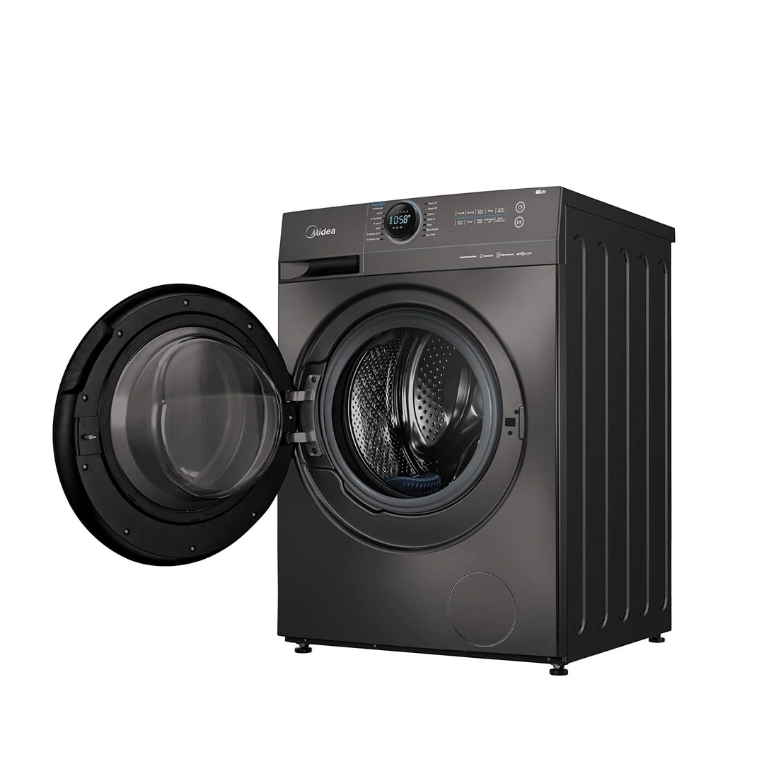 غسالة ملابس تحميل امامي ميديا - 9 كجم - انفرتر - رمادي غامق -MF200W90B/TT