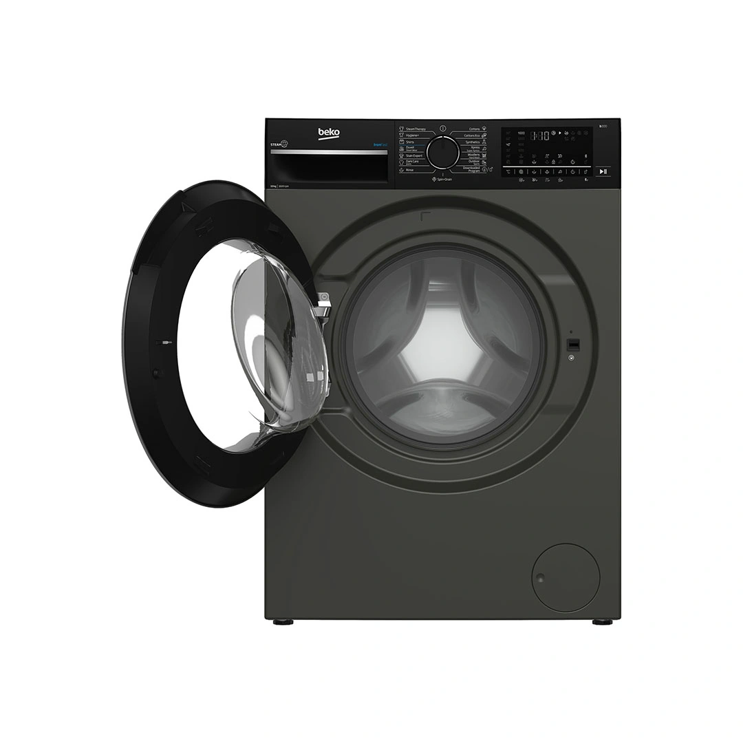 غسالة ملابس بيكو أوتوماتيك ديجيتال إنفرتر - 10 كيلو - 1600 لفة - رمادي - B3WFU501040MCI