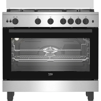 بوتجاز غاز بيكو 5 شعلة - 90 سم - ستانلس ستيل - BGGR 11125 GB